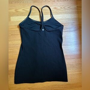 Lululemon black racerback tank - size 6